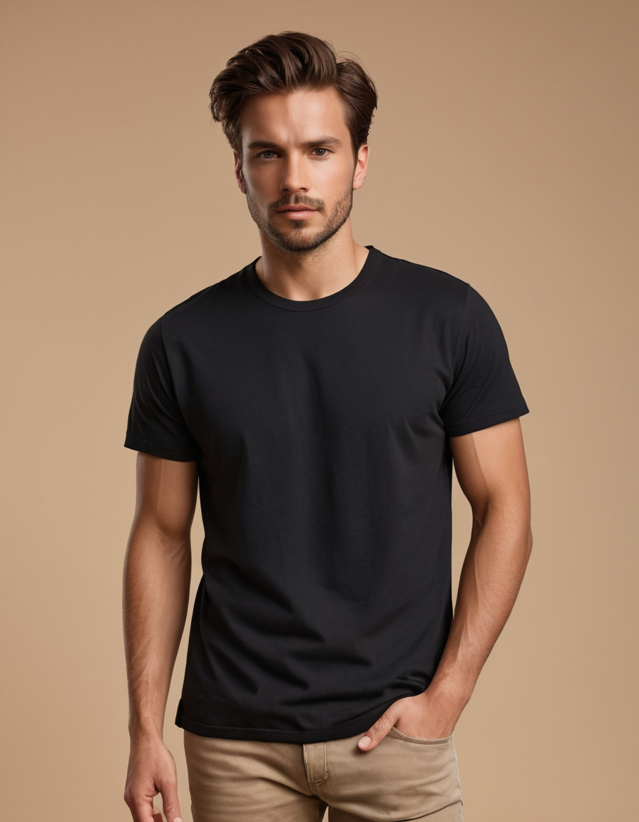 Photo 1 of 1 - Premium Unisex Crew Neck T-Shirt – 100% Cotton | Cozy Thread | Cozy Thread Company