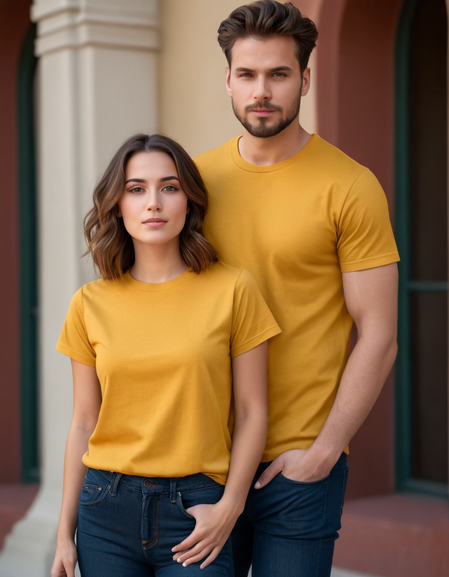 Photo 1 of 1 - Premium Unisex Crew Neck T-Shirt – 100% Cotton | Cozy Thread | Cozy Thread Company