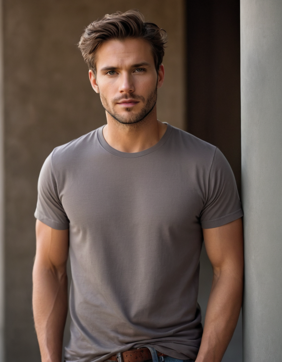 Photo 2 of 4 - Premium Unisex Crew Neck T-Shirt – 100% Cotton | Cozy Thread | Cozy Thread Company