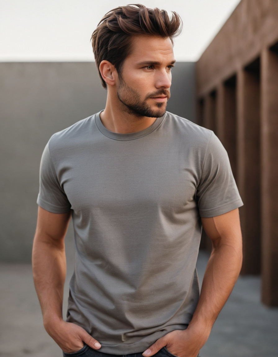 Photo 4 of 4 - Premium Unisex Crew Neck T-Shirt – 100% Cotton | Cozy Thread | Cozy Thread Company