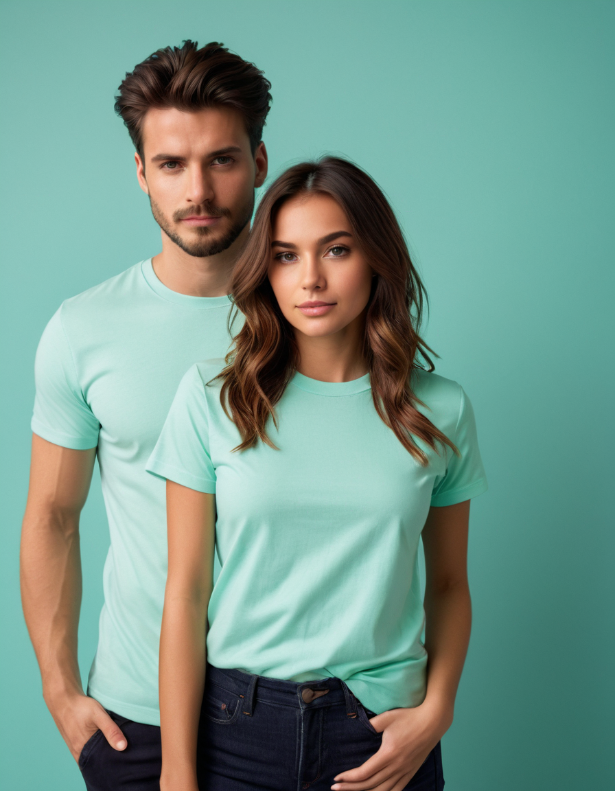 Photo 4 of 5 - Premium Unisex Crew Neck T-Shirt – 100% Cotton | Cozy Thread | Cozy Thread Company