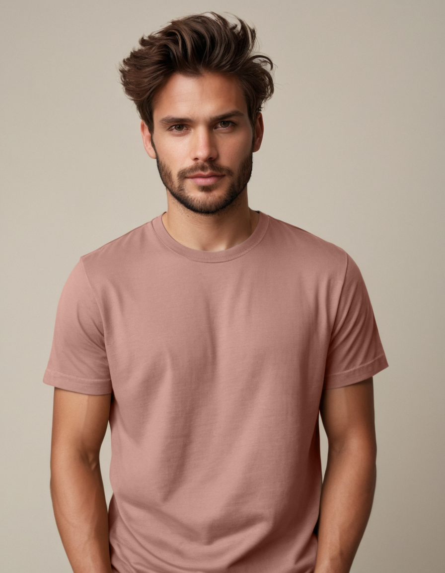 Photo 2 of 4 - Premium Unisex Crew Neck T-Shirt – 100% Cotton | Cozy Thread | Cozy Thread Company