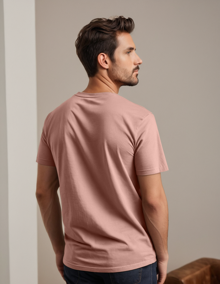 Photo 3 of 4 - Premium Unisex Crew Neck T-Shirt – 100% Cotton | Cozy Thread | Cozy Thread Company