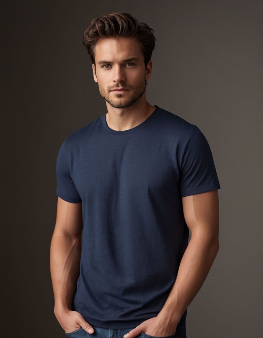 Photo 2 of 3 - Premium Unisex Crew Neck T-Shirt – 100% Cotton | Cozy Thread | Cozy Thread Company