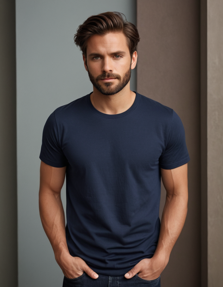 Photo 1 of 1 - Premium Unisex Crew Neck T-Shirt – 100% Cotton | Cozy Thread | Cozy Thread Company