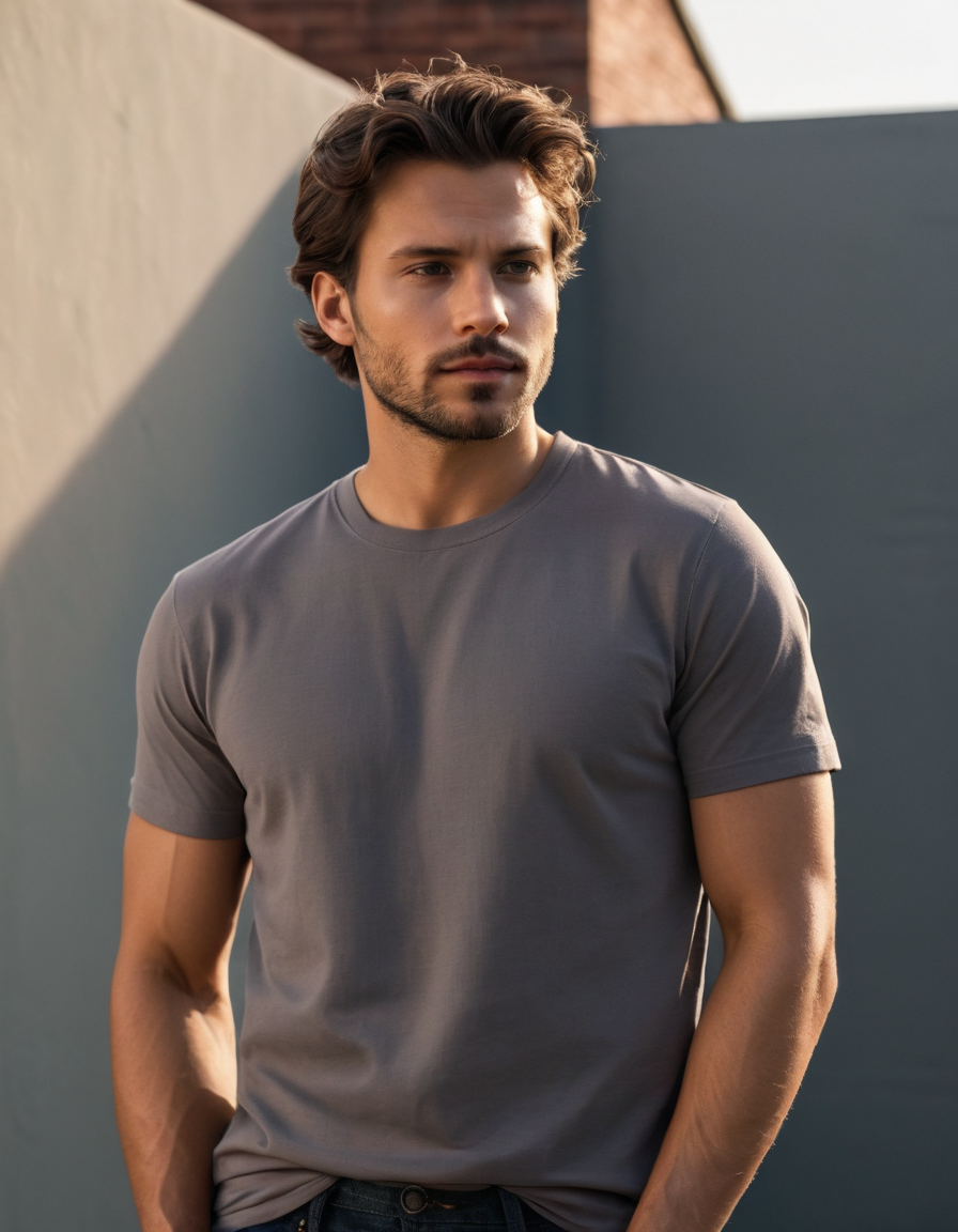 Photo 1 of 1 - Premium Unisex Crew Neck T-Shirt – 100% Cotton | Cozy Thread | Cozy Thread Company