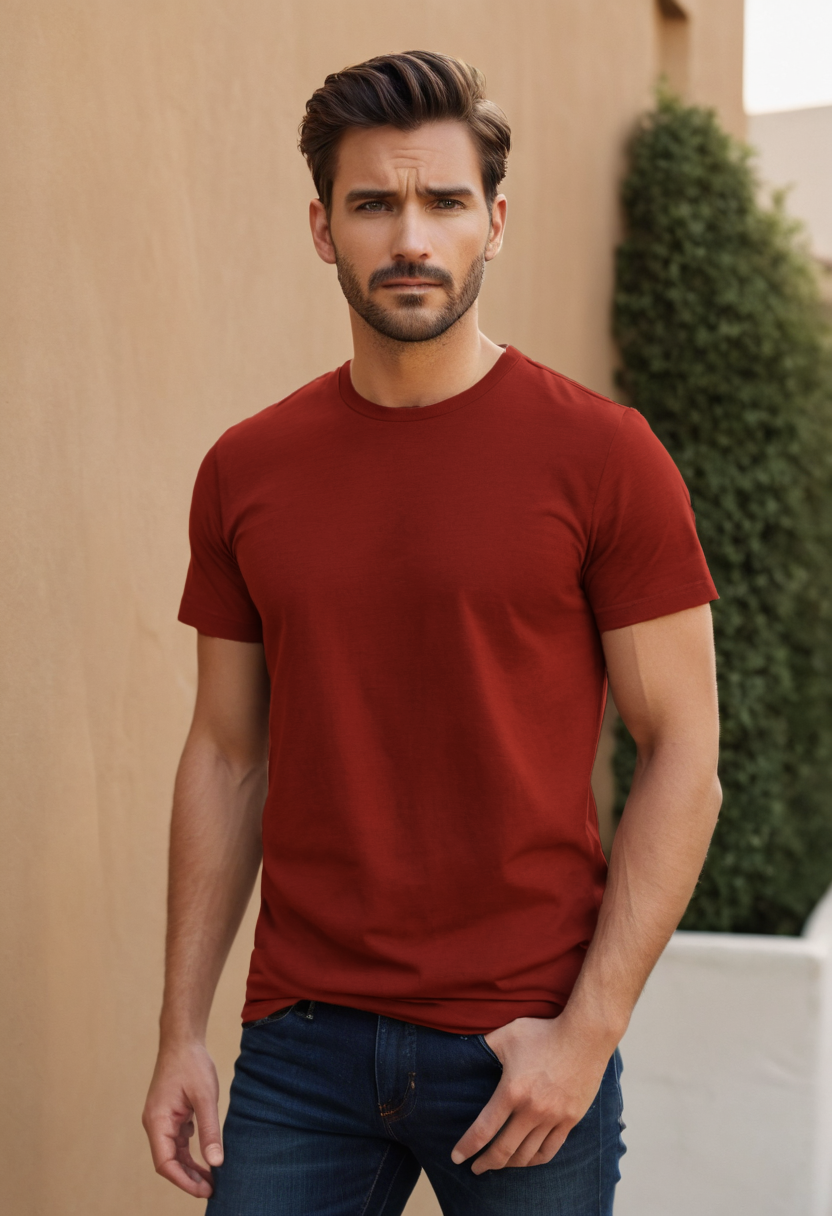 Photo 1 of 1 - Premium Unisex Crew Neck T-Shirt – 100% Cotton | Cozy Thread | Cozy Thread Company