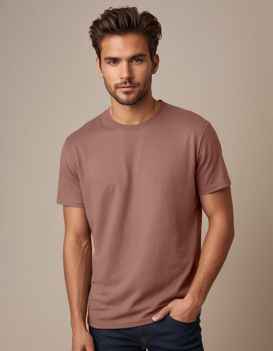 Photo 1 of 1 - Premium Unisex Crew Neck T-Shirt – 100% Cotton | Cozy Thread | Cozy Thread Company