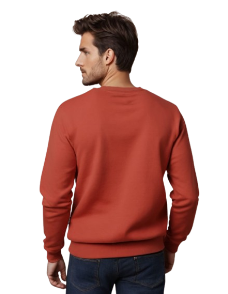 Photo 2 of 2 - Coral Unisex Sweatshirt | Premium | Cozy Thread | Cozy Thread Company