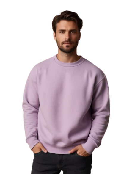 Photo 1 of 1 - Lavender Unisex Oversized Sweatshirt | Premium | Cozy Thr | Cozy Thread Company